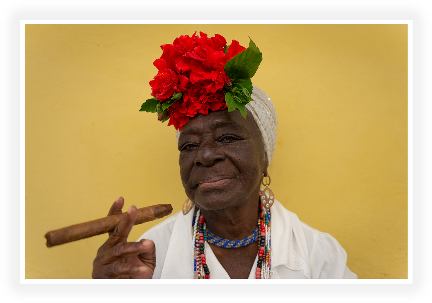 Cuba - Soulful Indulgence - Cuban Woman's Cigar Ritual in Havana Vieja